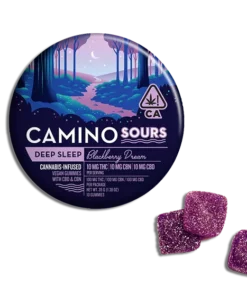 Camino Sours Blackberry Dream 10:10:10 Gummies | Deep Sleep Edibles