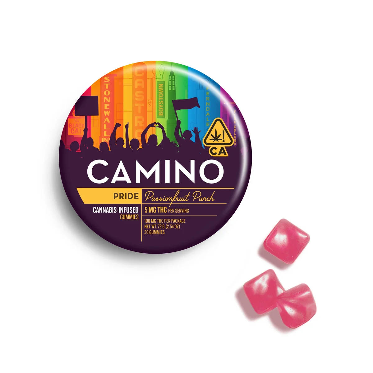 Camino Passionfruit Punch Gummies | Buy Camino Balanced Edibles