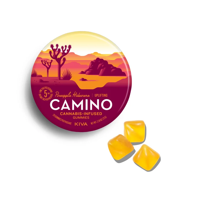 Camino Pineapple Habanero Uplifting Gummies | Buy Camino Uplifting Edibles