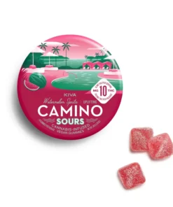 Camino Sours Watermelon Spritz 10mg THC | Refreshing Edibles | Weed Store Canada