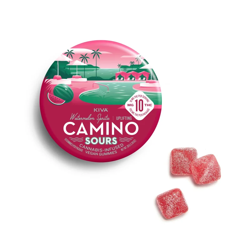 Camino Sours Watermelon Spritz 10mg THC | Refreshing Edibles | Weed Store Canada