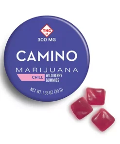 Camino Wild Berry High Dose Gummies | 30mg THC Edibles