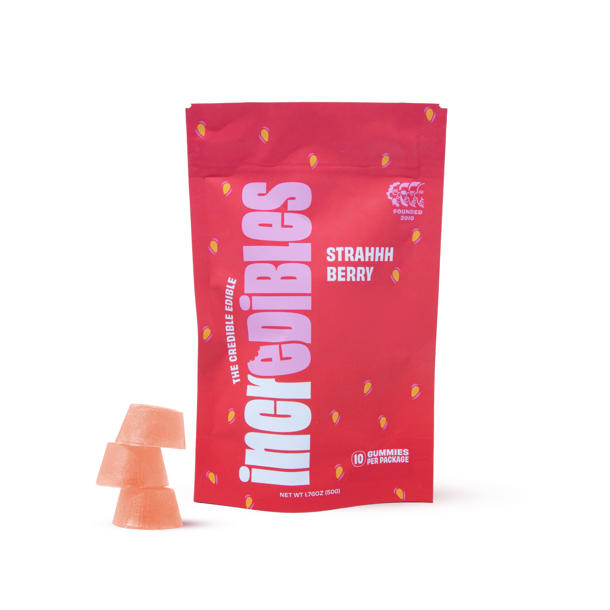 Strahhhberry THC Gummies | Incredibles Edibles